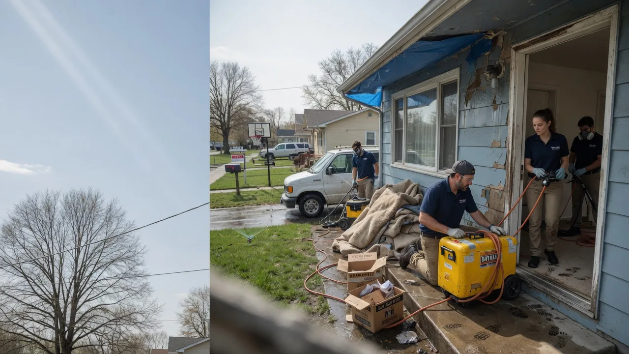 Basement Flood Cleanup in Milroy, IN near me